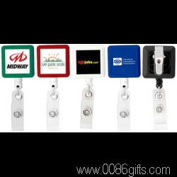 BioGreen Square Retractable Badge Holder