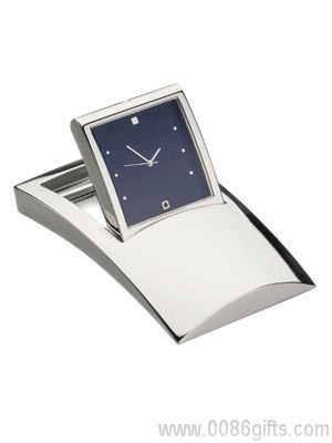 Desk Clock With Tilting Black Face