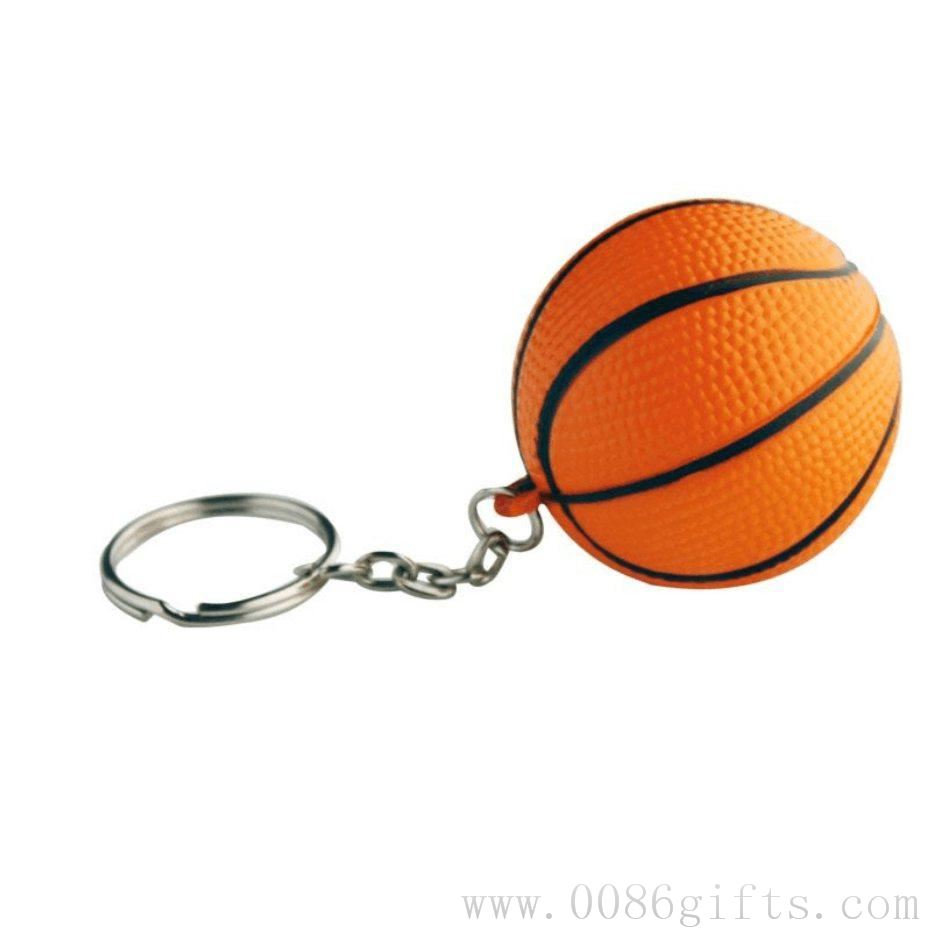 Basketball key ring