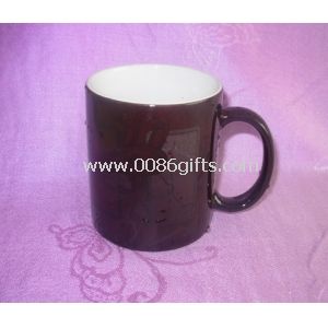 11oz Ceramic Color-changing/Heat Reveal Coffee Mugs, SA8000/SMETA Sedex/BRC/BSCI/ISO Audit