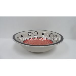 2014 Hot Sale Stoneware Hand-painted 7 Salad Bowl