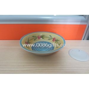 7“ Hot Sale Stoneware Hand painted Salad Bowl
