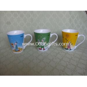 8oz Funnel Shape Coffee Mug,Sedex/SA8000 Social Audit Factory,Customized Logos are welcome
