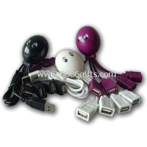 Divertido pulpo forma USB Hub 2.0
