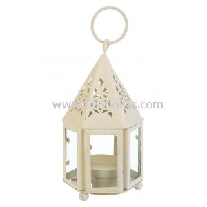 Candle Lantern - Beige