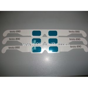 Red cyan,green-magenta,polarized paper decoder 3d glasses for 3D movies and games