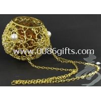 Rhinestone and Pearl Candle Holders