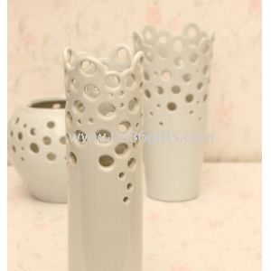 Three-piece furnishing articles hand hollow-out pure modern