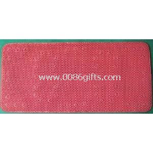 Red PVC Foam Temperature Change Color Mini Shower Bath Mat