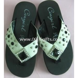 10 Leather oam Lady Children Flip Flops Slipper