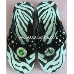 3 Leather Flip Flops Slipper