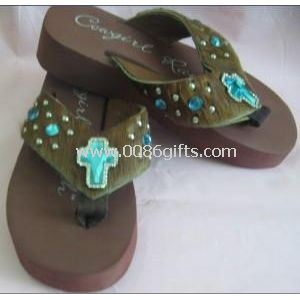 5 Leather EVA PVC PU TPR Rubber EPP EPE Foam Lady Children Flip Flops Slipper