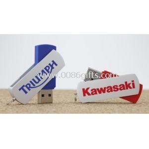 OEM چرخان شکل پلاستیکی فلش درایو با سرعت بالا USB