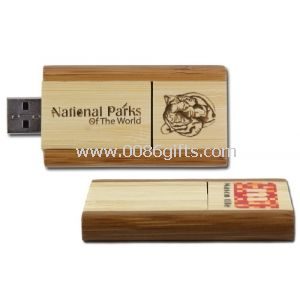 Eslabón giratorio madera Thumb Drive