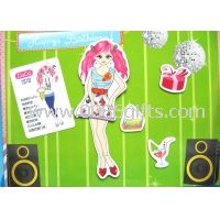 Design Your Own Magnetic Dress Up Toys Puzzles for Children Early Education