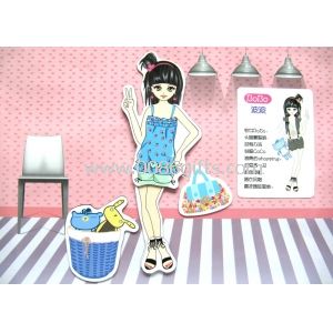 DIY Game Change Clothes Game Magnetic Dress up Toys