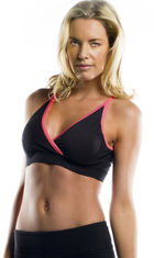 Lycra Front Bra Breathable Peekaboo Back Supplex