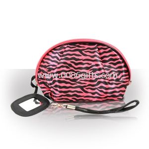 Cosmetic bag soft pu