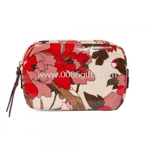 Vogue leopard cosmetic bag