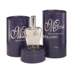 Custom Personalized Round Cardboard Gift Tube Boxes for Comestics, Perfume Packaging