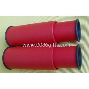 Handmade Magic Red Telescope Children Paper Toy Kaleidoscope