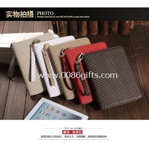 High Luxury Wallet Zipper Case Cover For Apple iPad 2/3/4