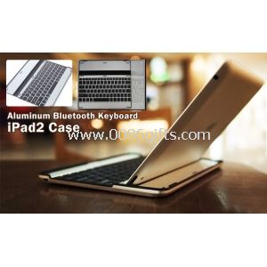 White Mobile Aluminum Wireless Bluetooth Keyboard for iPad 3rd Gen