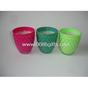 Scented Glass Candle, Soywax Glass candle