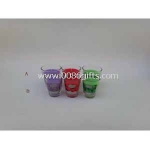 Scented glass jar candle