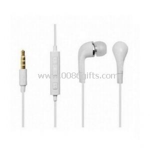Plastic housing Earphone white