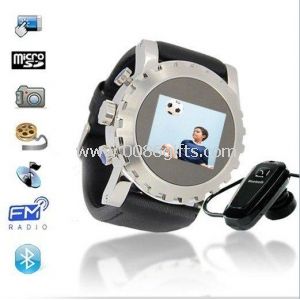 Waterproof FM Bluetooth,Camera Watch Phone
