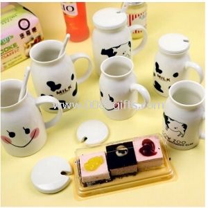Milk cup ceramic pot