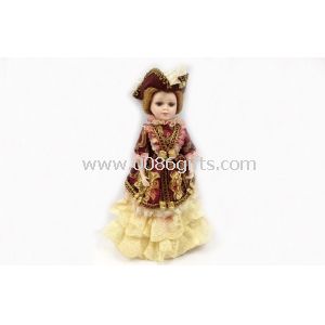 Gold Handmade Porcelain Dolls