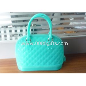 New Fashion Silicone Coin Purse With Embossed Novelty Blue