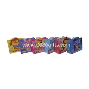 Various Animal Image Shape Paper Carrier Bag
