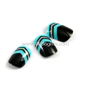 Bohemia colorful Fake Nails