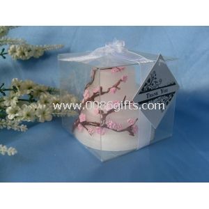 Candles Design-Peach flower