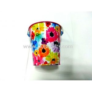 Handle Gift Metal Tin Bucket