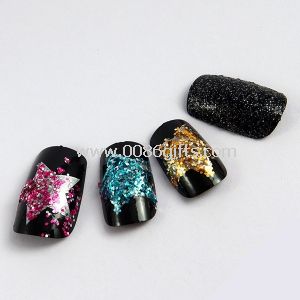 OEM Glitter Fingers Fake Nails