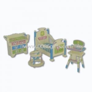 Furniture of coloured drawing or pattern mini
