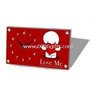 Novelty painting table clock