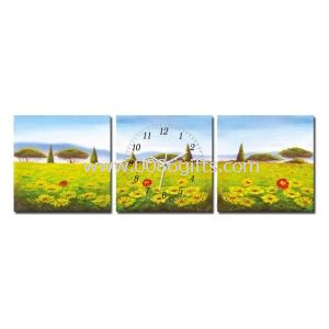 Promotion painting wall clock-78
