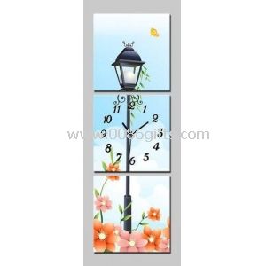 Painting art wall clock-1