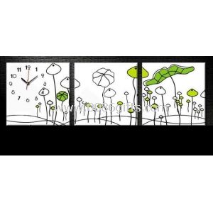Promotion painting wall clock-45