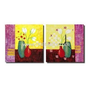 Promotion painting wall clock-66