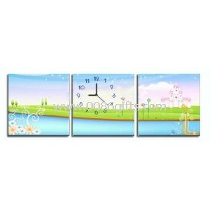 Promotion painting wall clock-72