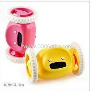 Running Alarm Clock with two big wheel