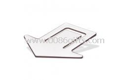 Stainless steel bookmark
