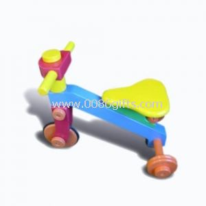 Wooden kids walker