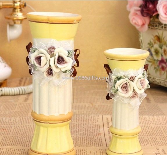 Double color floret bottle